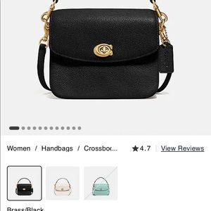 Coach Cassie bag new